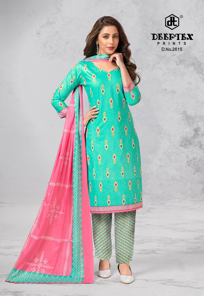 Deeptex Chief Guest Vol 26 Regular Wear Wholesale Printed Cotton Dress Material
